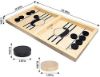 Fast Sling Puck Game Paced,Tinfence Table Desktop Battle,Winner Board Games Toys for Adults Parent-Child Interactive Chess Toy Board Table Game (22.7 in x 12.5 in)